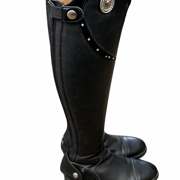 Romitelli Tall Riding Boots - Picture 3 of 4